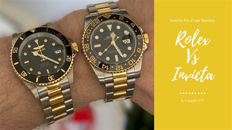 invicta watch vs rolex|invicta 9937ob vs rolex.